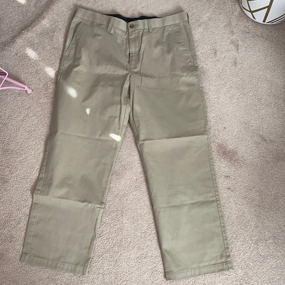 Men’s Croft&Barrow tan khaki pants sz 38/30